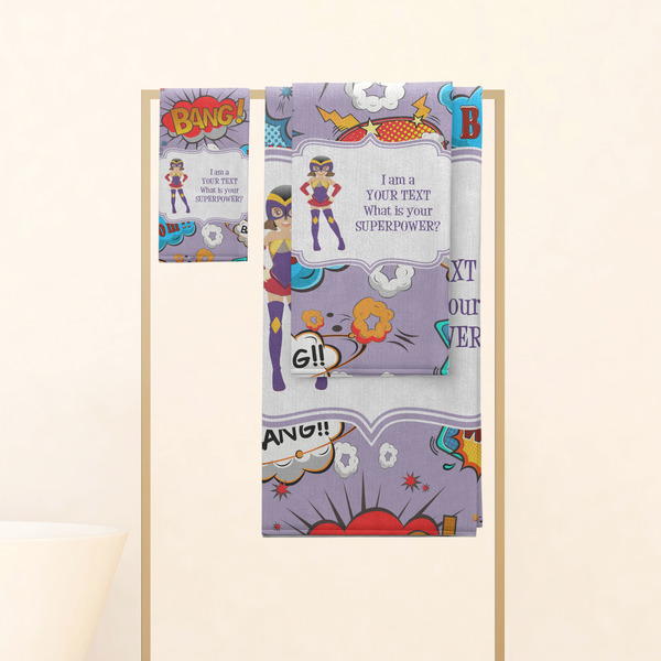 What is your Superpower Personalized Towel Set