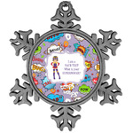 What is your Superpower Vintage Snowflake Ornament (Personalized)
