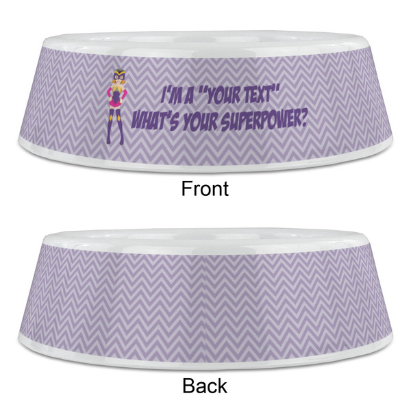 What is your Superpower Plastic Pet Bowls - Large - APPROVAL