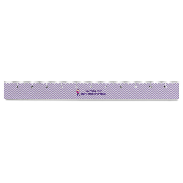 What is your Superpower Plastic Ruler - 12" - FRONT