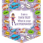 What is your Superpower Iron On Faux Pocket (Personalized)