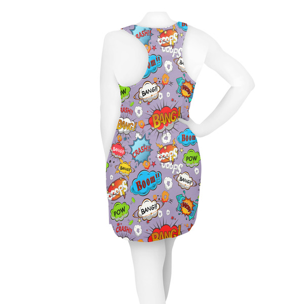 What is your Superpower Racerback Dress - On Model - Back