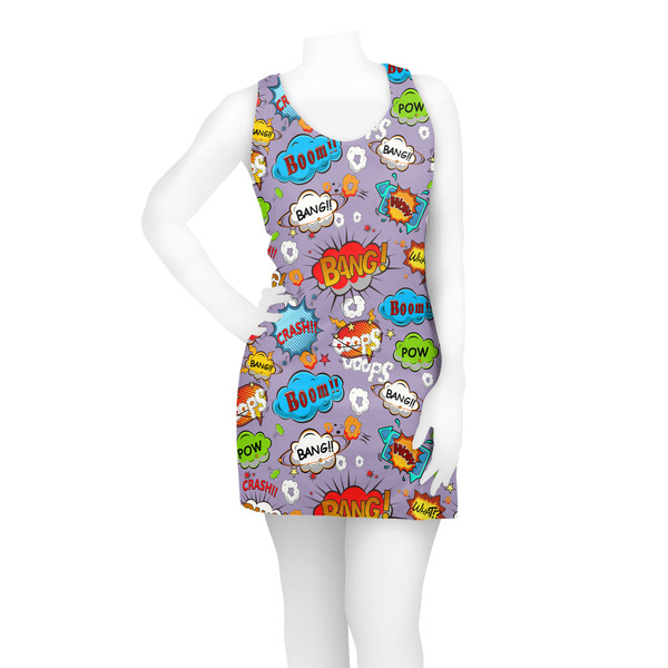 What is your Superpower Racerback Dress - On Model - Front