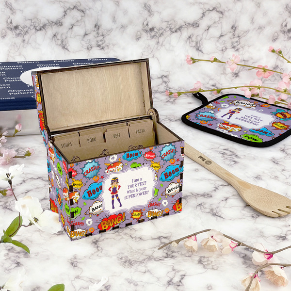 What is your Superpower Recipe Box - Full Color - In Context