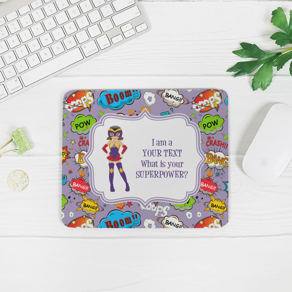 What is your Superpower Rectangular Mouse Pad - LIFESTYLE 2