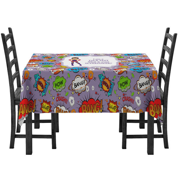 Custom What is your Superpower Tablecloth (Personalized)