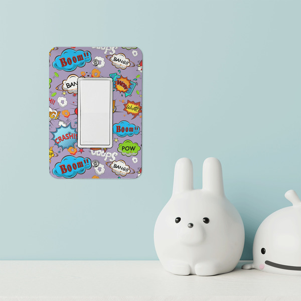 What is your Superpower Rocker Light Switch Covers - Single - IN CONTEXT