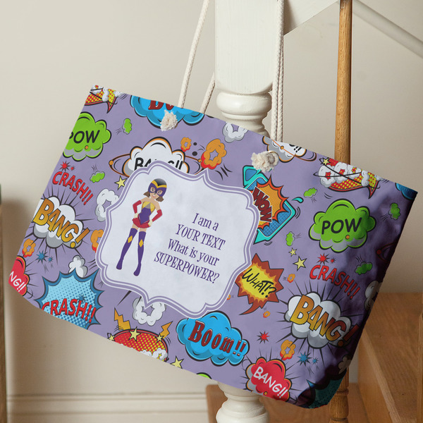 What is your Superpower Large Rope Tote - Life Style