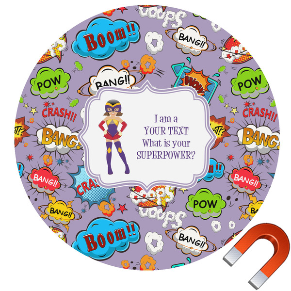 Custom What is your Superpower Car Magnet (Personalized)