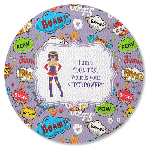 What is your Superpower Round Coaster Rubber Back - Single