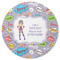 What is your Superpower Round Rubber Backed Coaster (Personalized)