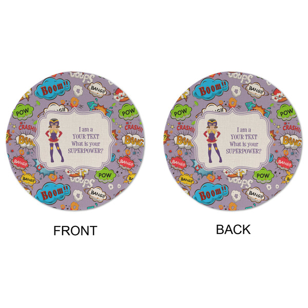 What is your Superpower Round Linen Placemats - APPROVAL (double sided)