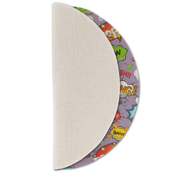 What is your Superpower Round Linen Placemats - HALF FOLDED (single sided)
