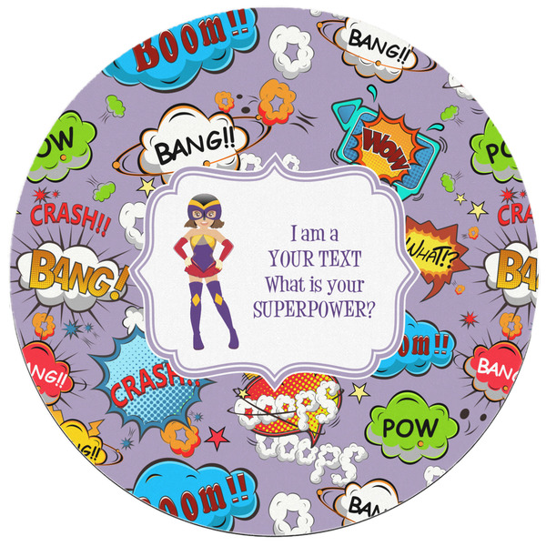 What is your Superpower Round Mousepad - APPROVAL