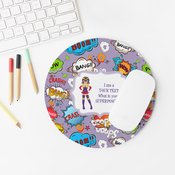 What is your Superpower Round Mousepad - LIFESTYLE 2
