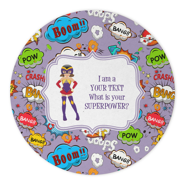 What is your Superpower Round Paper Coaster - Approval