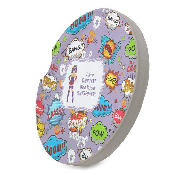 What is your Superpower Sandstone Car Coaster - STANDING ANGLE