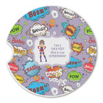 What is your Superpower Sandstone Car Coaster - Single (Personalized)