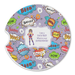 What is your Superpower Sandstone Car Coaster - Single (Personalized)