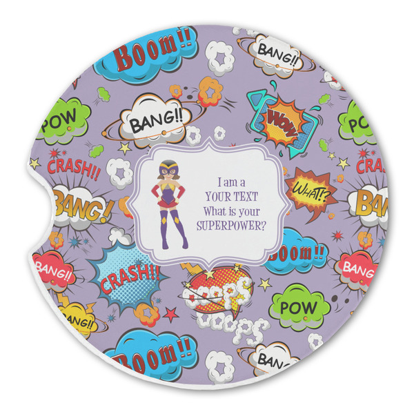 What is your Superpower Sandstone Car Coaster - Single