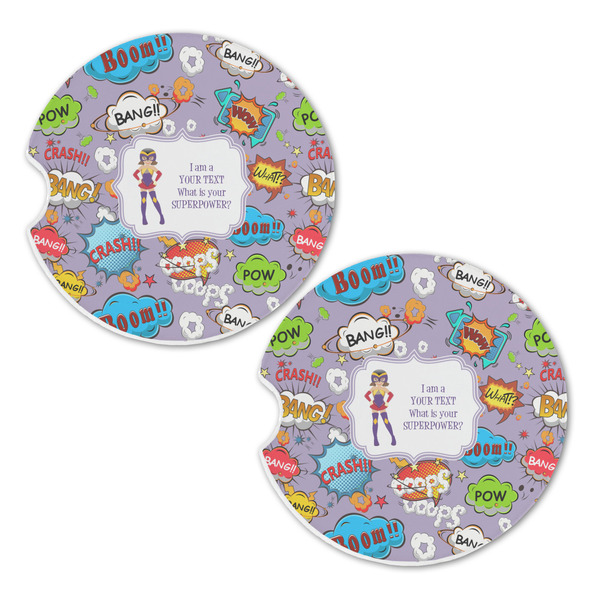 What is your Superpower Sandstone Car Coasters - Set of 2