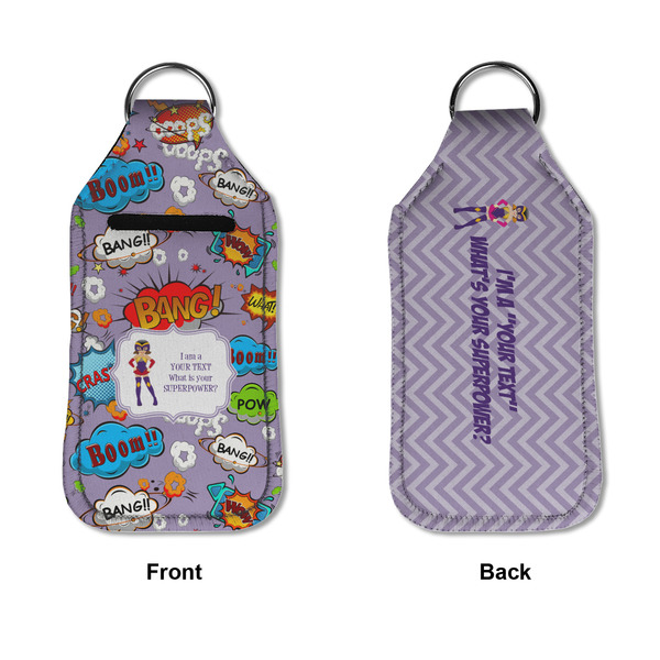 What is your Superpower Sanitizer Holder Keychain - Large APPROVAL (Flat)