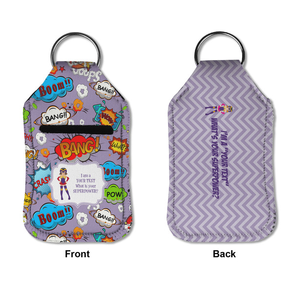 What is your Superpower Sanitizer Holder Keychain - Small APPROVAL (Flat)