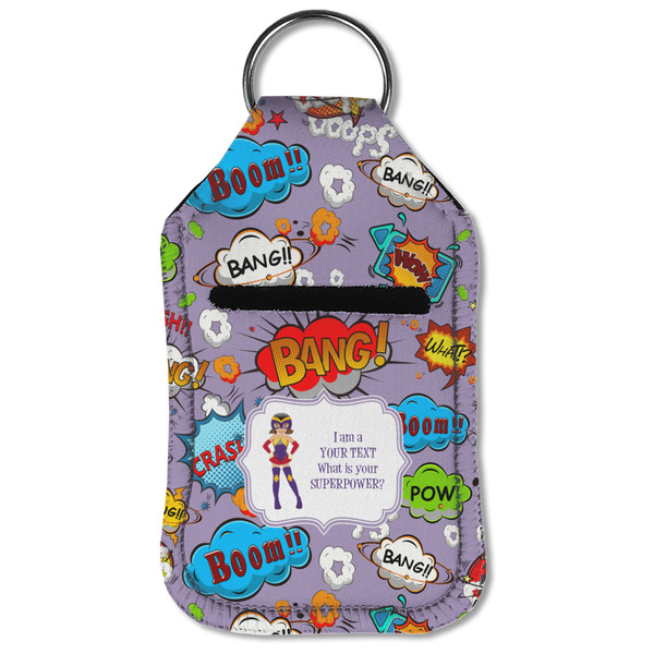What is your Superpower Sanitizer Holder Keychain - Small (Front Flat)