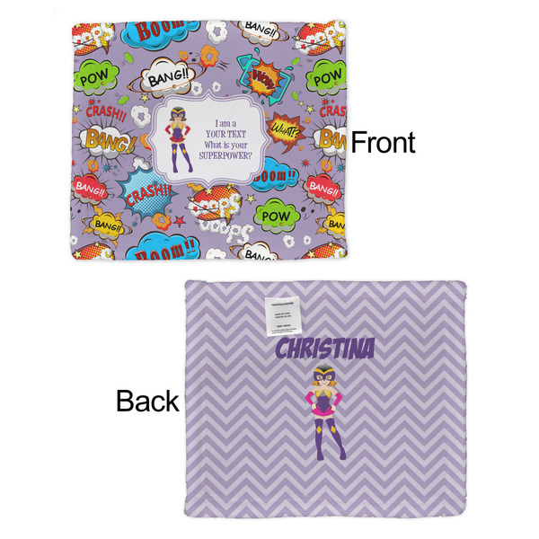 What is your Superpower Security Blanket - Front & Back View