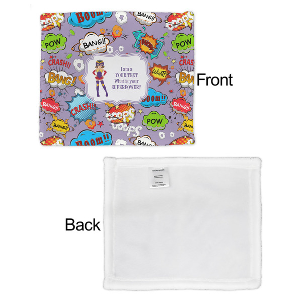 What is your Superpower Security Blanket - Front & White Back View