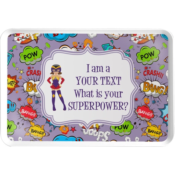 Custom What is your Superpower Serving Tray (Personalized)