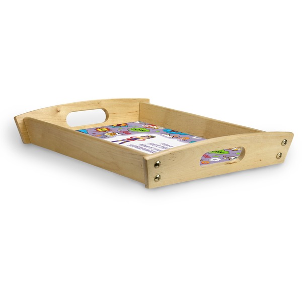 What is your Superpower Serving Tray Wood Small - Corner