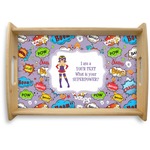 What is your Superpower Natural Wooden Tray - Small (Personalized)
