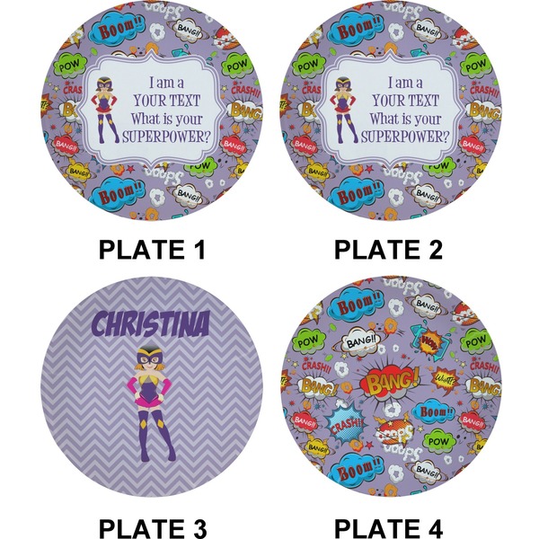What is your Superpower Set of Appetizer / Dessert Plates (Approval)