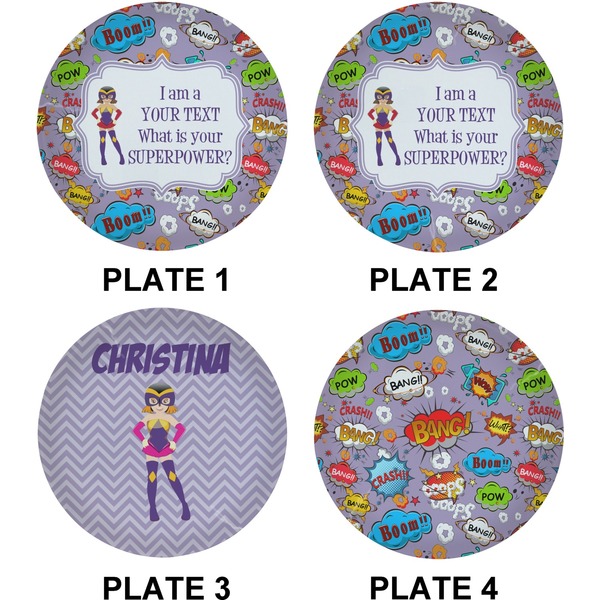 What is your Superpower Set of Lunch / Dinner Plates (Approval)