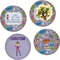 What is your Superpower Set of 4 Glass Lunch / Dinner Plate 10" (Personalized)