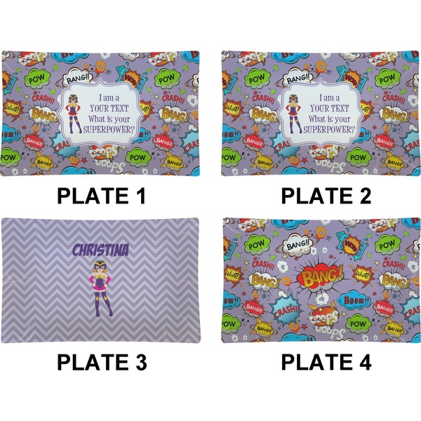 What is your Superpower Set of Rectangular Dinner Plates (Approval)