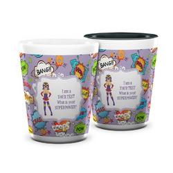 What is your Superpower Ceramic Shot Glass - 1.5 oz (Personalized)