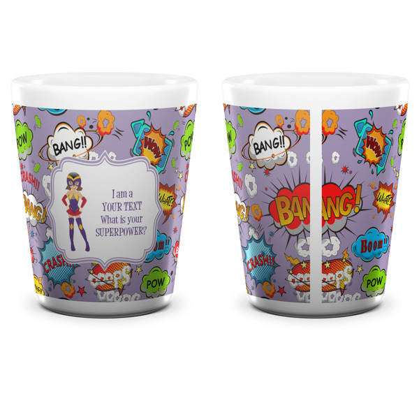 What is your Superpower Shot Glass - White - APPROVAL