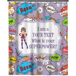 What is your Superpower Extra Long Shower Curtain - 70"x84" (Personalized)