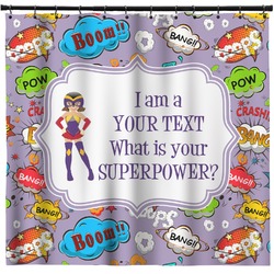 What is your Superpower Shower Curtain - 71" x 74" (Personalized)