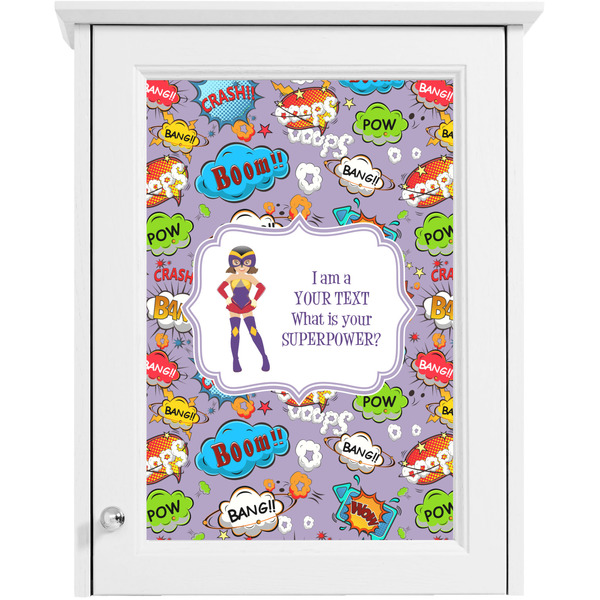 What is your Superpower Single White Cabinet Decal