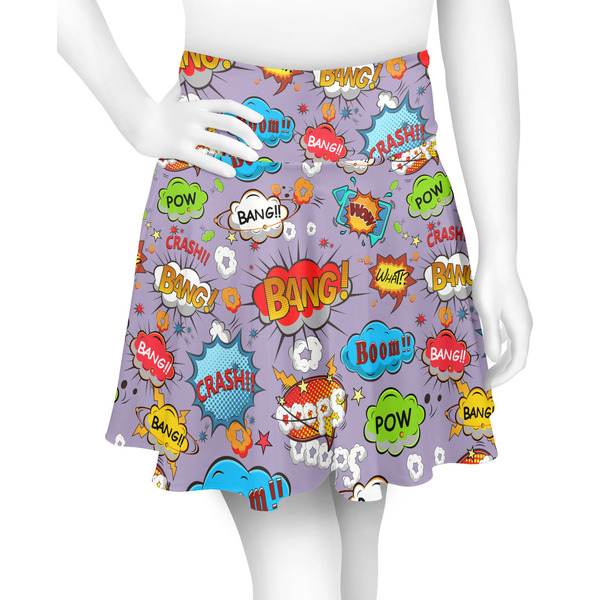 Custom What is your Superpower Skater Skirt