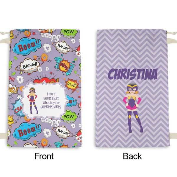 What is your Superpower Small Laundry Bag - Front & Back View