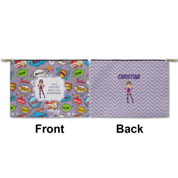 What is your Superpower Small Zipper Pouch Approval (Front and Back)