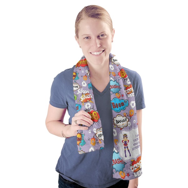 What is your Superpower Sport Towel - Exercise use - Model