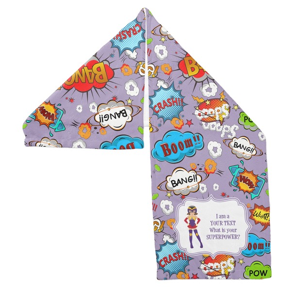 What is your Superpower Sports Towel Folded - Both Sides Showing