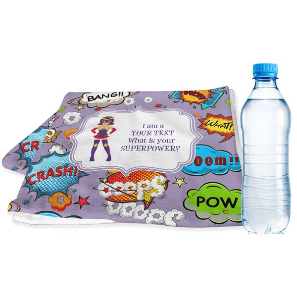 Custom What is your Superpower Sports & Fitness Towel (Personalized)