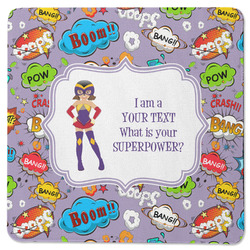 What is your Superpower Square Rubber Backed Coaster (Personalized)
