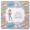 What is your Superpower Square Rubber Backed Coaster (Personalized)